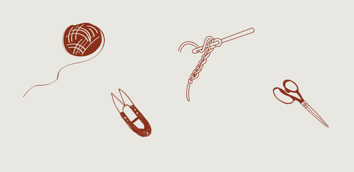 Ilustraciones de ganchillo